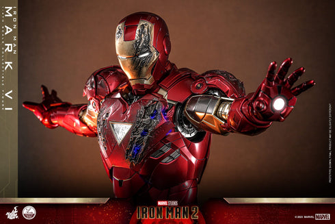 Hot Toys Iron Man Mark VI - Iron Man 2 - QS025 - 1/4 Scale Collectible Figure